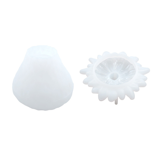 diy crystal drop glue epoxy resin strawberry storage box fruit storage jar mirror silicone mold